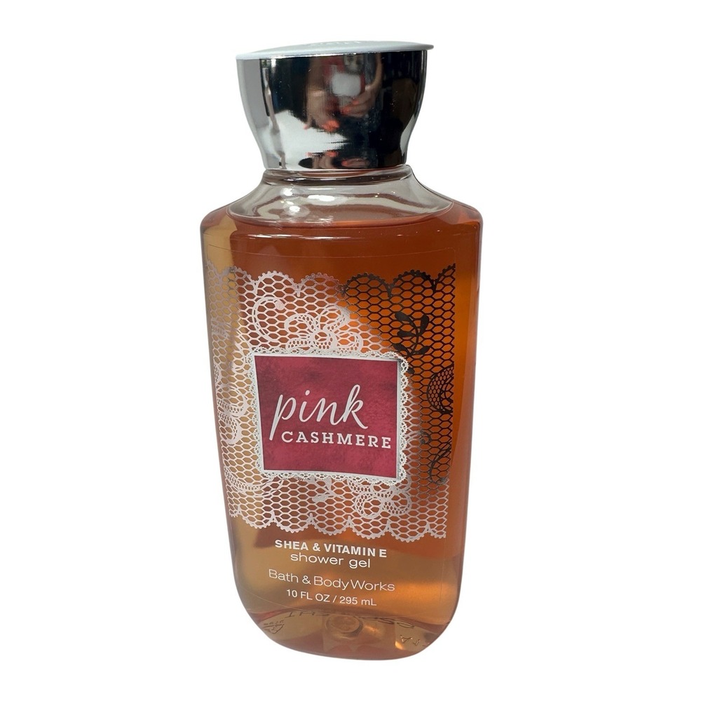Bath & Body Works Pink Cashmere Shower Gel 10 oz Body Lotion 8 oz Set Retired - Picture 10 of 13